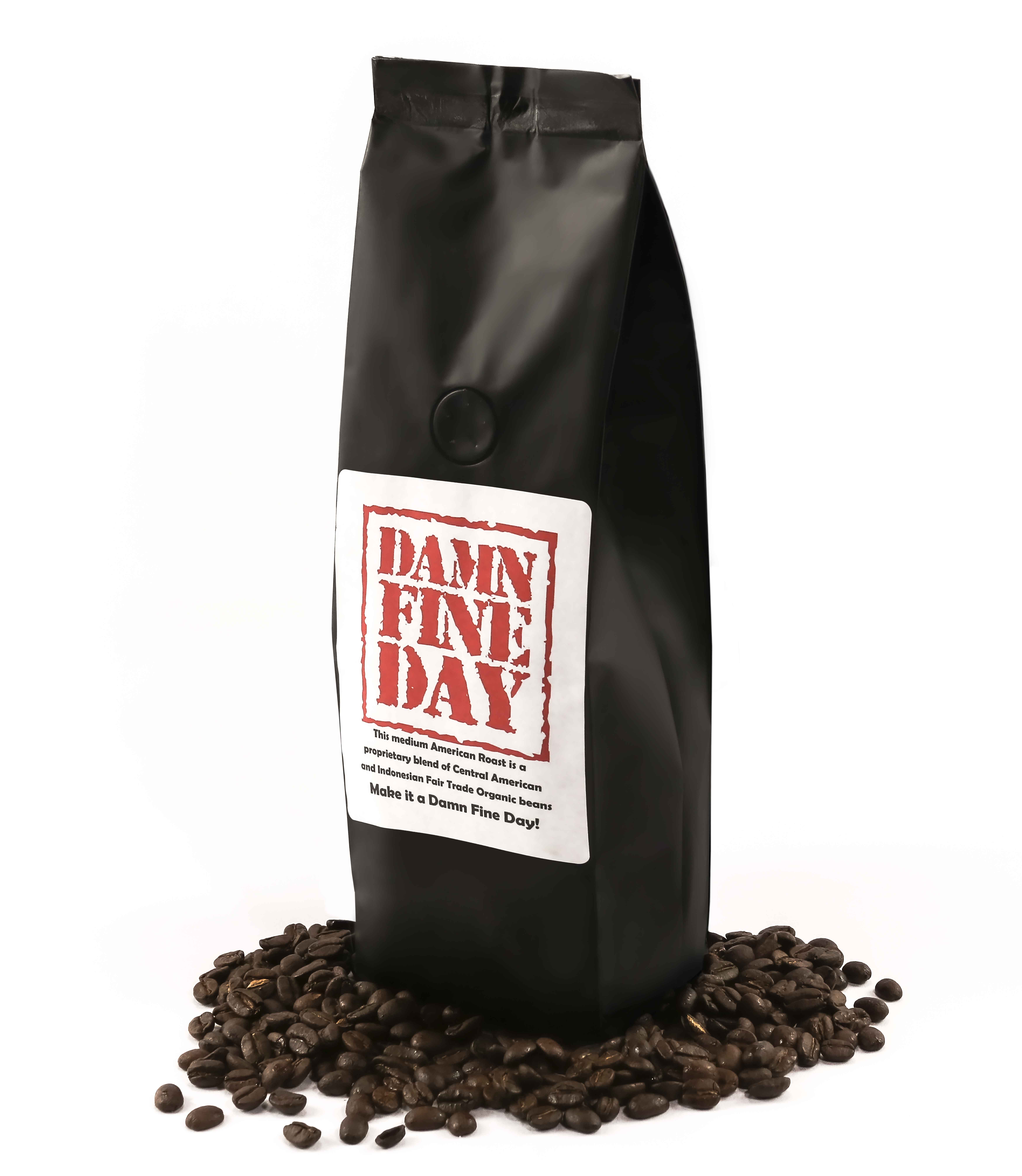 Damn Fine Day Bag 12oz. | Damn Fine Coffee Roasters